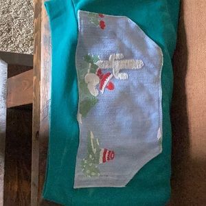 TURQUOISE SWEAT SHIRT